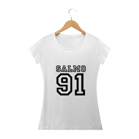 Camisa Feminina Salmo 91 - Várias Cores