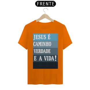 Nome do produtoCamisa Jesus é Caminho - Várias Cores