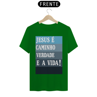 Nome do produtoCamisa Jesus é Caminho - Várias Cores