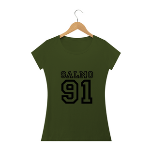 Nome do produtoCamisa Feminina Salmo 91 - Várias Cores