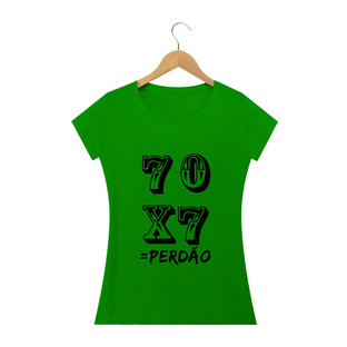 Nome do produtoCamisa Feminina 70 x 7 - Várias Cores