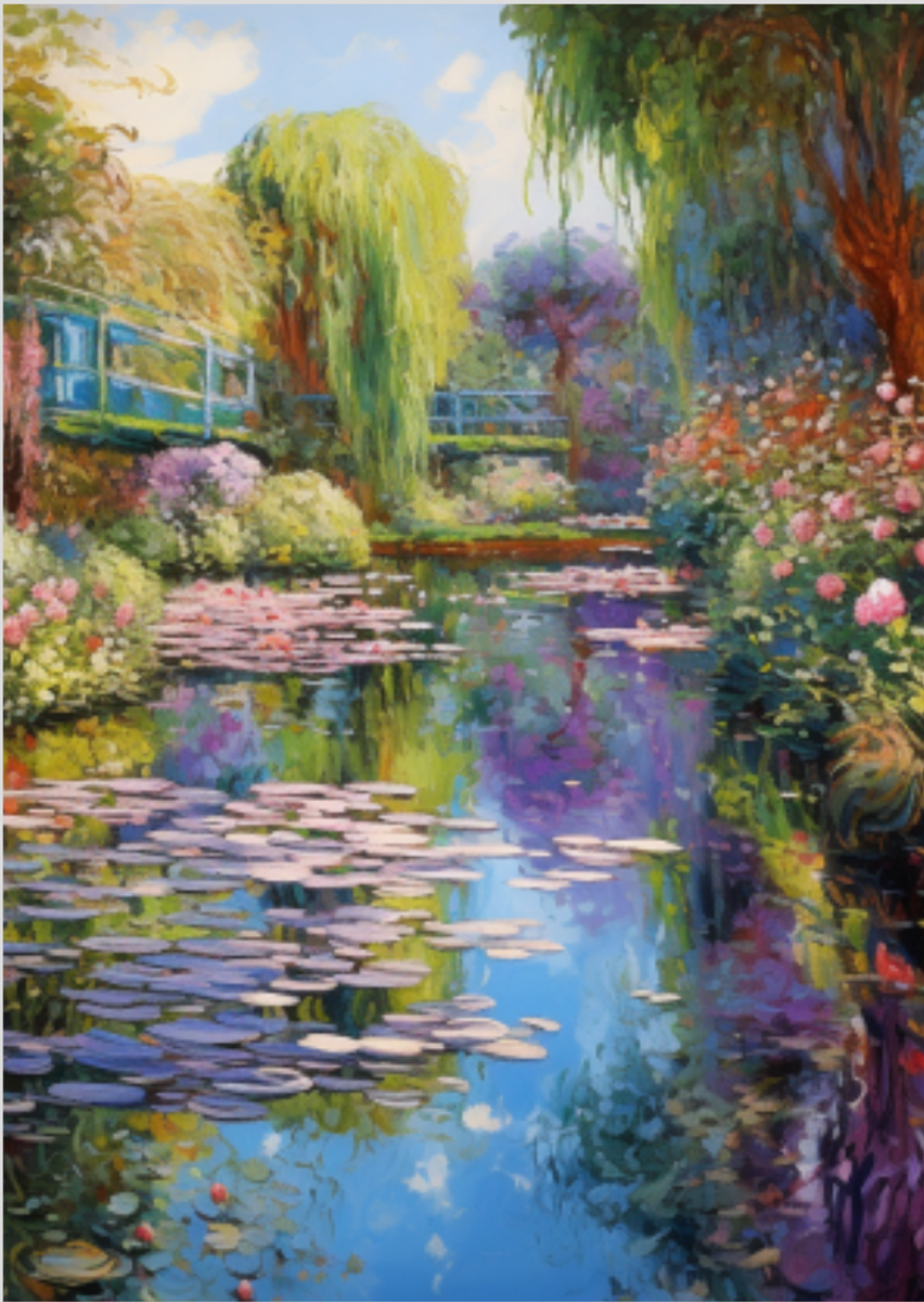 Nome do produto: Monet: Jardins de Giverny