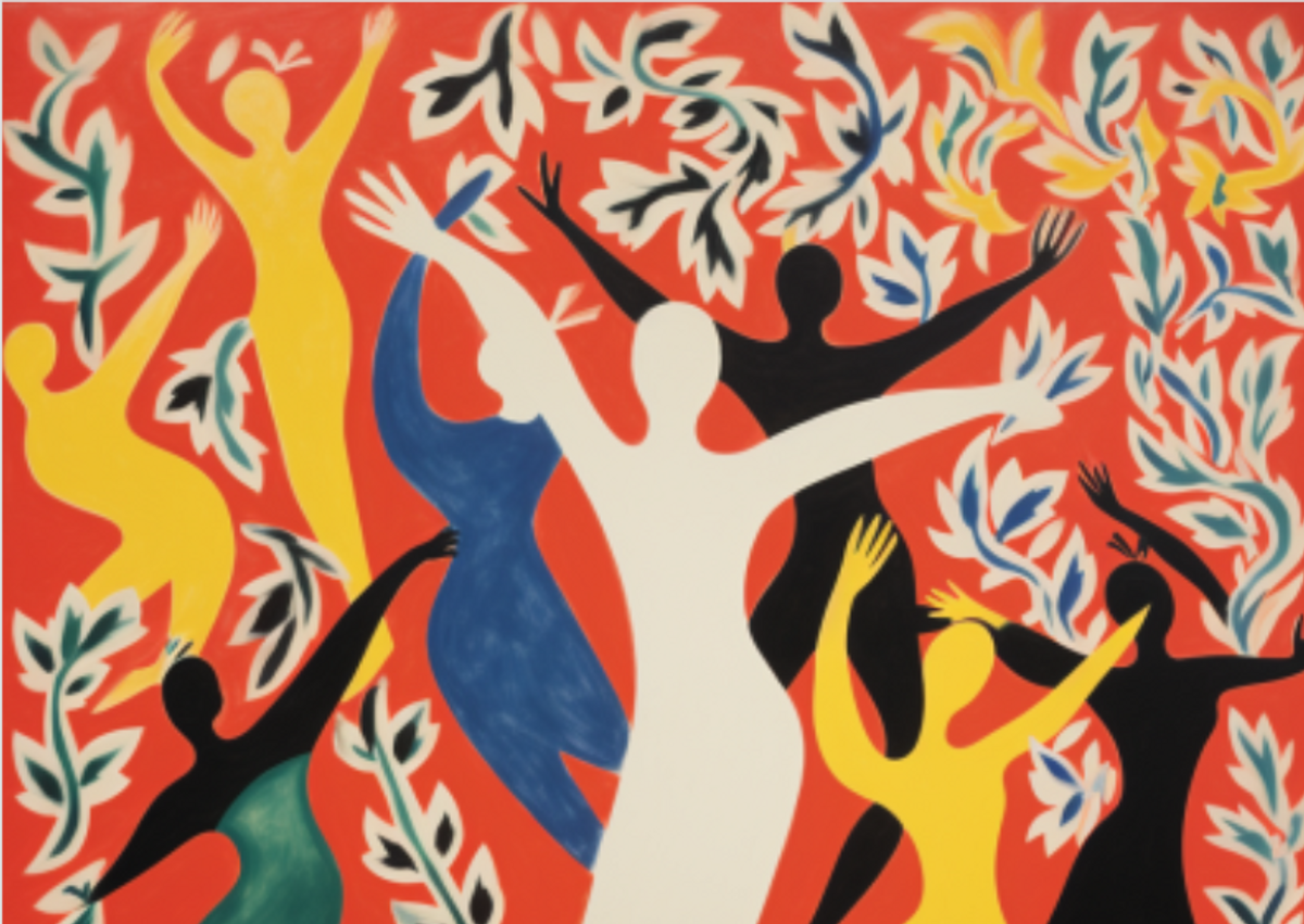 Nome do produto: A Dança de Matisse