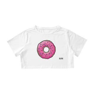 Nome do produtoCamisa Rosquinha de Morango Cropped