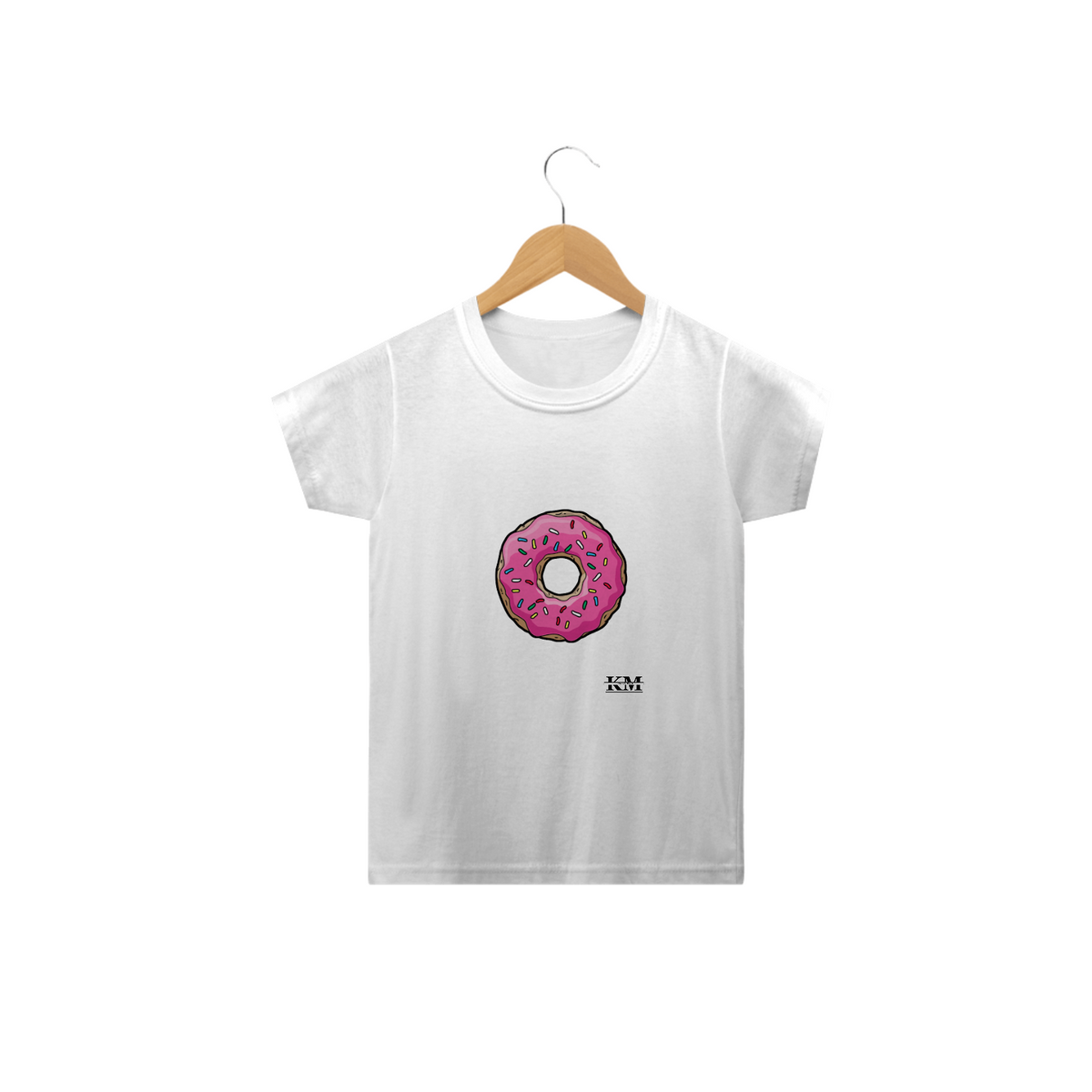 Nome do produto: Camisa Rosquinha de Morango Infantil Classic