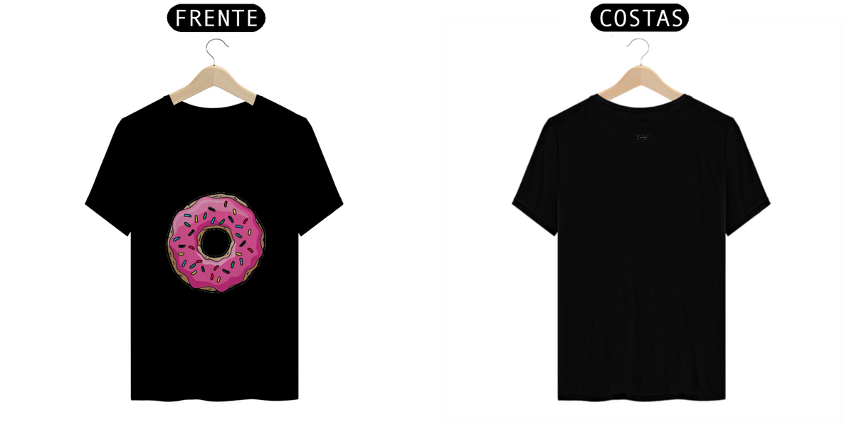 Nome do produto: Camisa Rosquinha de morango