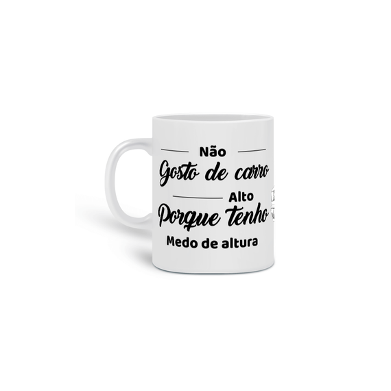 Caneca Vw Voyage Quadrado