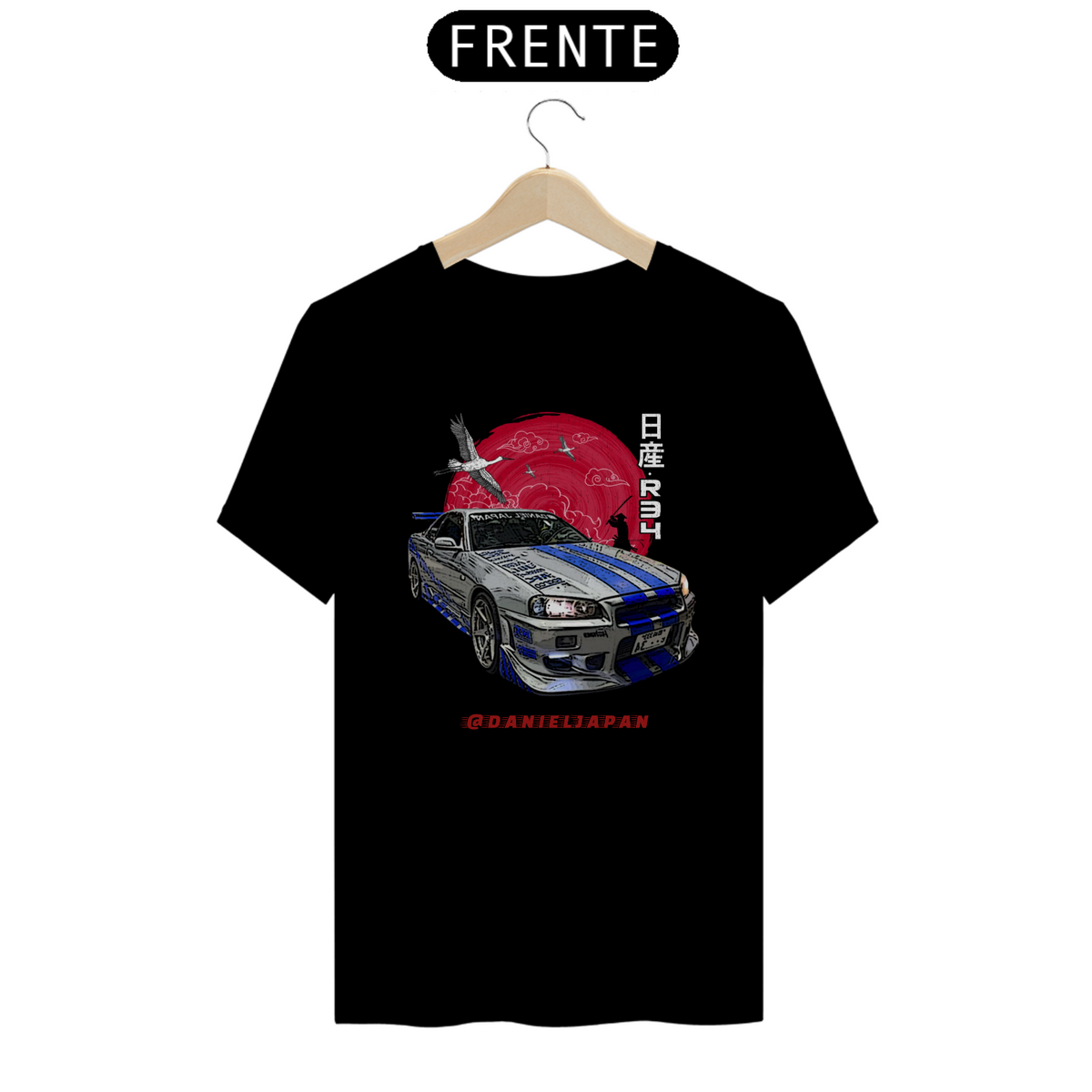 Nome do produto: Camisa Personalizada - GTR R34