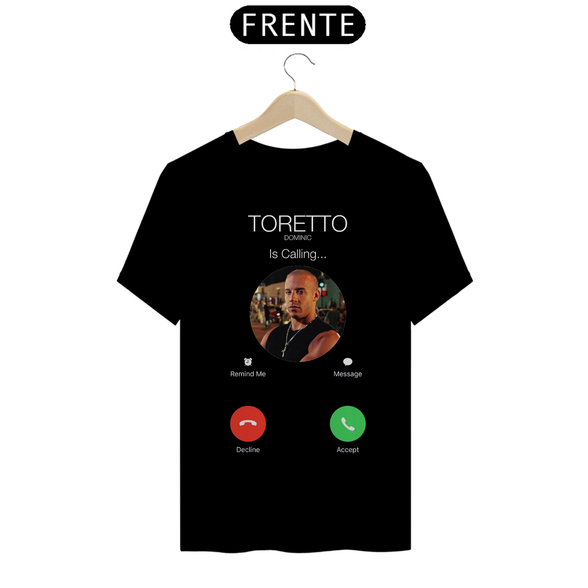 Nome do produto: Camisa - Toretto\'s Incoming Call