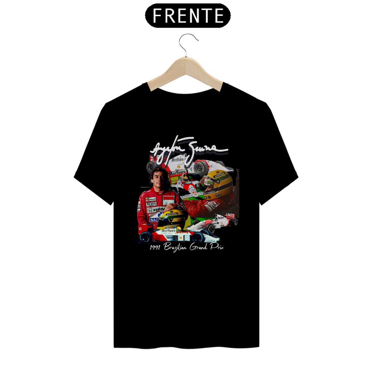 Nome do produto: Camisa - Ayrton Senna