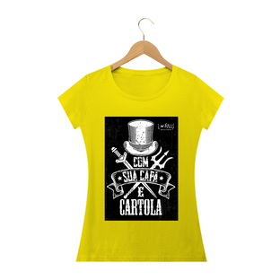 Nome do produtoCOM SUA CAPA E CARTOLA - CAMISETA QUALITY