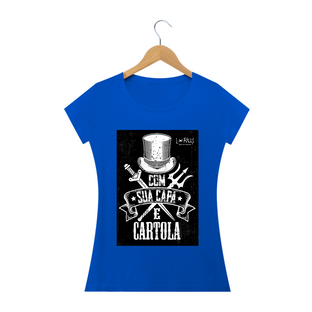 Nome do produtoCOM SUA CAPA E CARTOLA - CAMISETA QUALITY