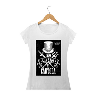 Nome do produtoCOM SUA CAPA E CARTOLA - CAMISETA QUALITY