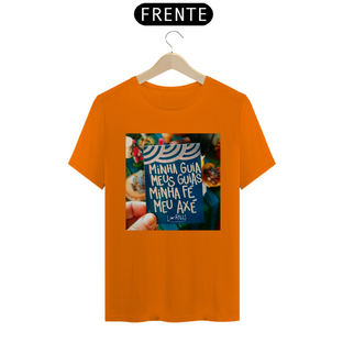 Nome do produtoMINHA GUIA, MEU AXÉ - CAMISETA QUALITY