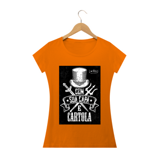 Nome do produtoCOM SUA CAPA E CARTOLA - CAMISETA QUALITY