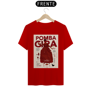 Nome do produtoPOMBA GIRA PAPIRO - CAMISETA QUALITY