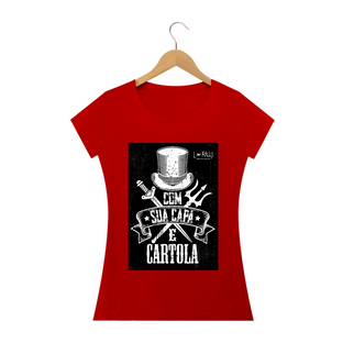 Nome do produtoCOM SUA CAPA E CARTOLA - CAMISETA QUALITY