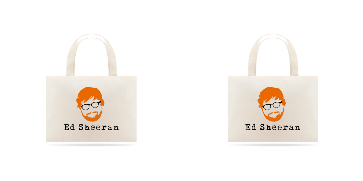 Nome do produto: Ecobag Ed Sheeran