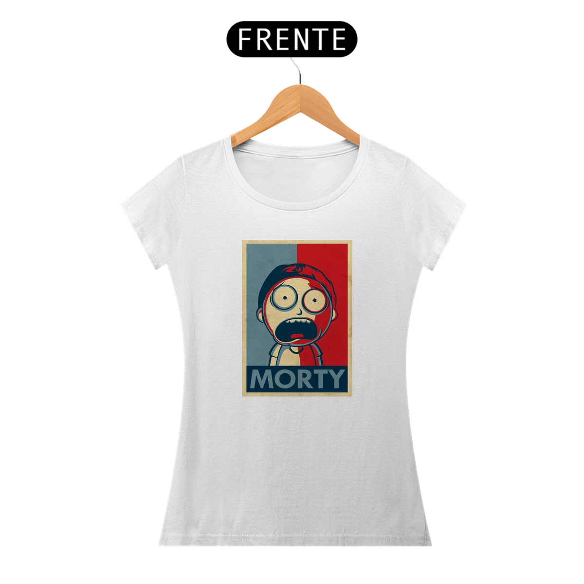 Nome do produto: Camiseta Femin Morty