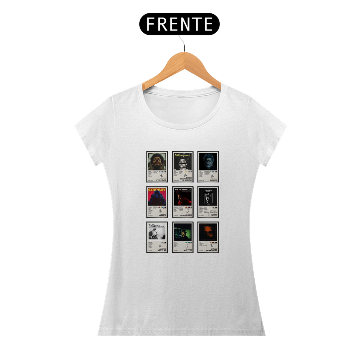 Nome do produto: Camiseta Feminina TheWeekend