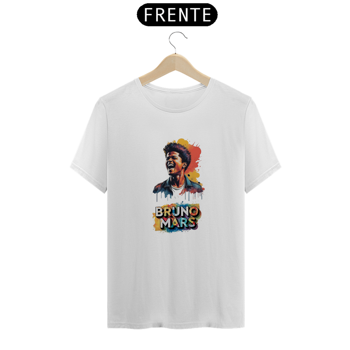 Nome do produto: Camiseta Bruno Mars