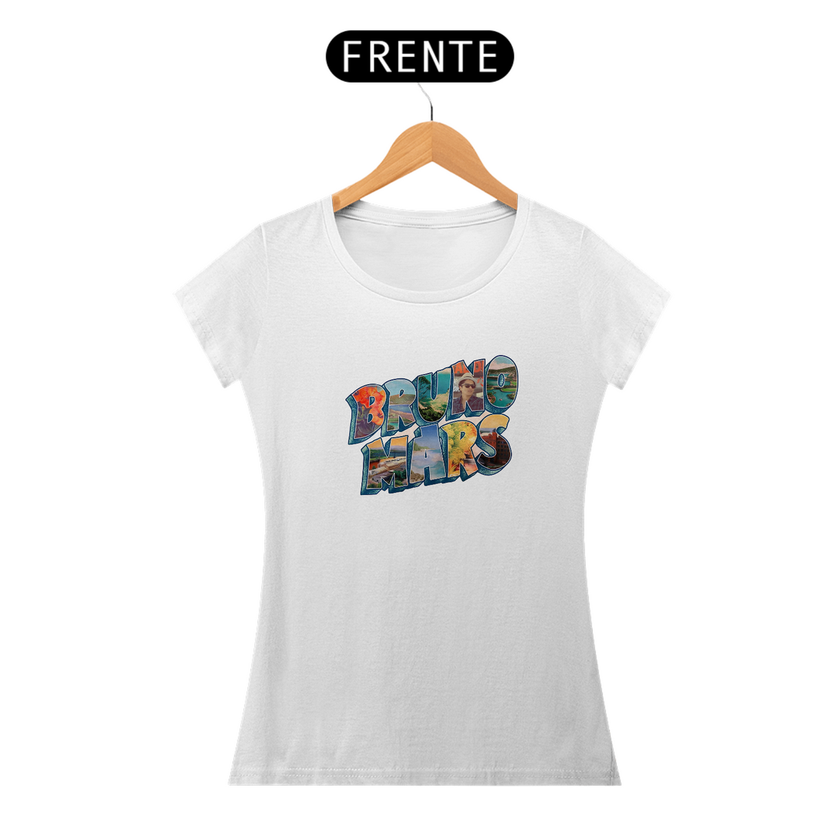 Nome do produto: Camiseta Feminina Bruno