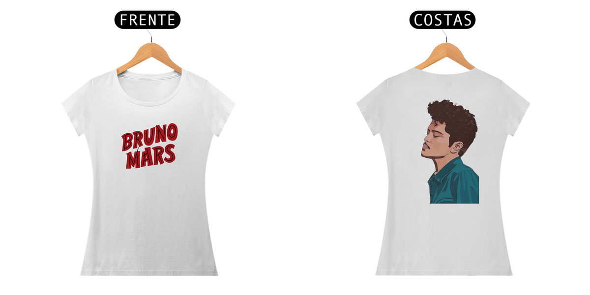 Nome do produto: Camiseta Feminina Bruno