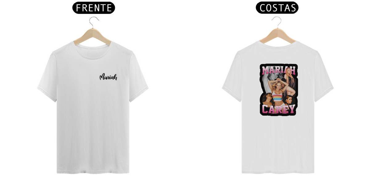 Nome do produto: Camiseta Masculina Mariah