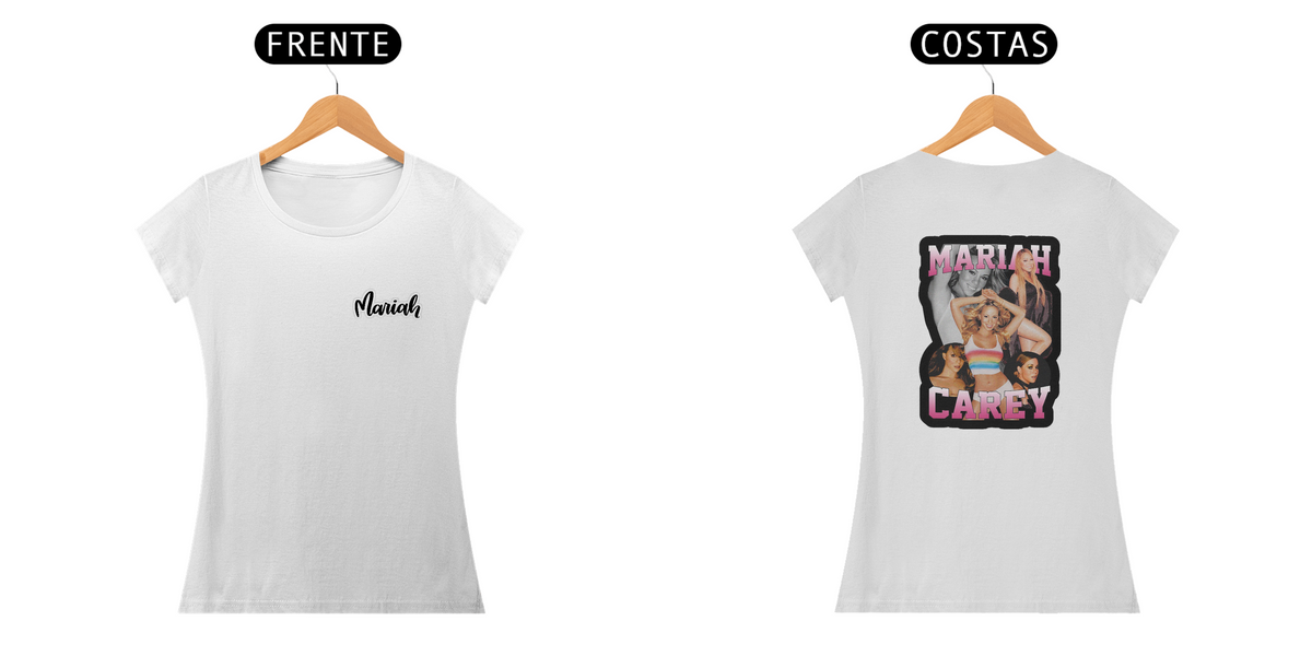 Nome do produto: Camiseta Feminina Mariah