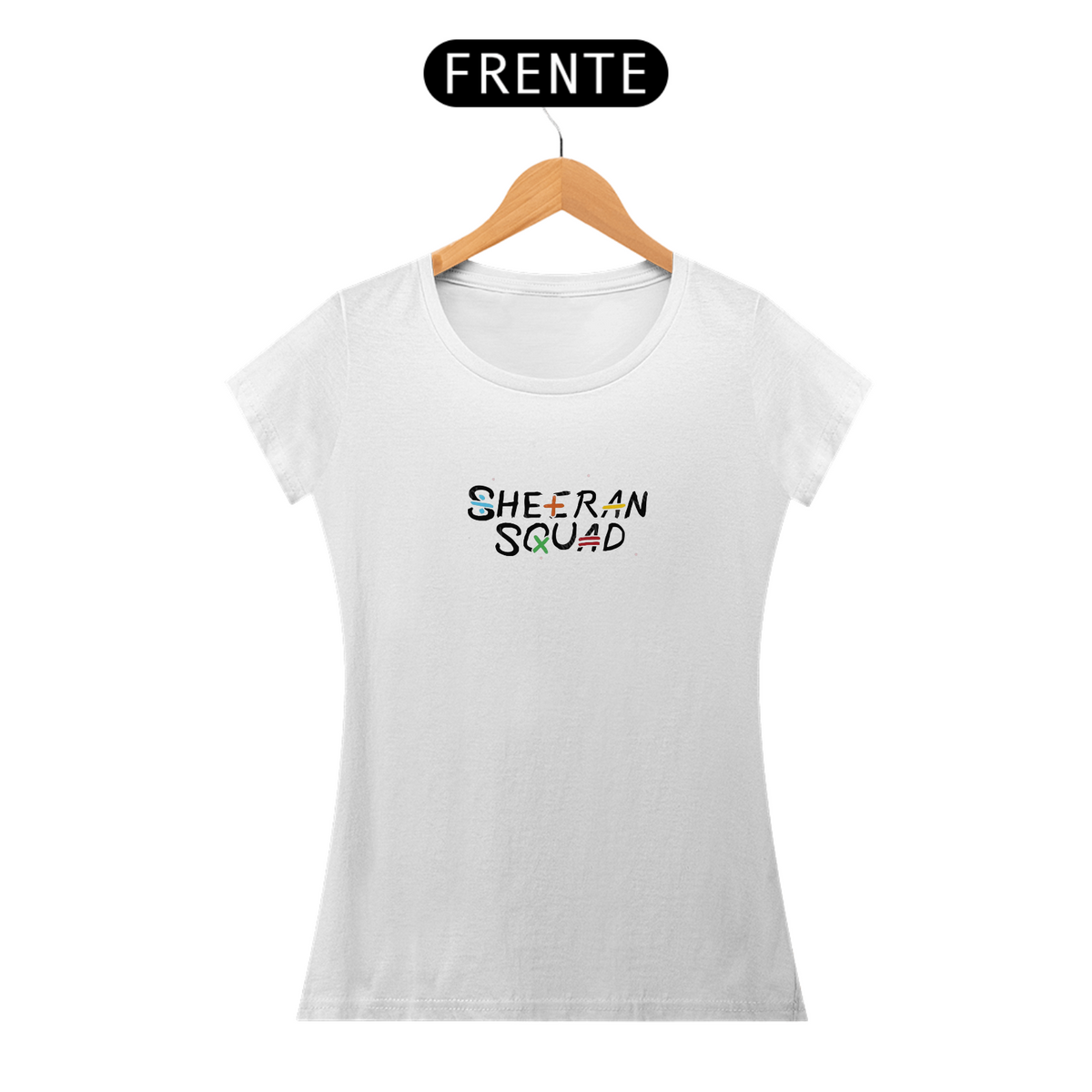 Nome do produto: Camiseta Feminina Ed Sheeran