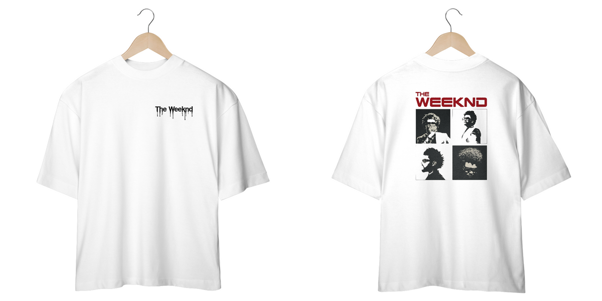 Nome do produto: Camiseta Oversized The Weeknd