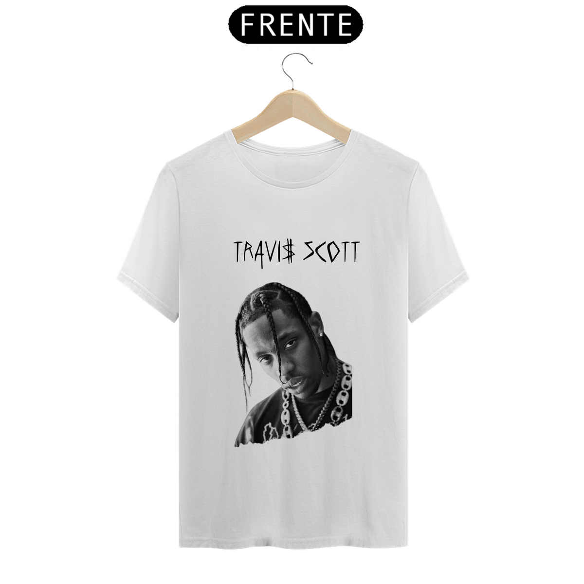 Nome do produto: Camiseta Masculina Travis