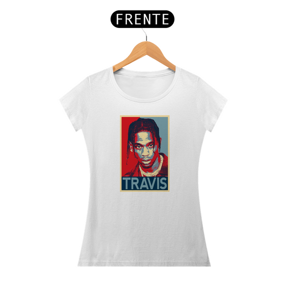 Camiseta Feminina Travis Scott