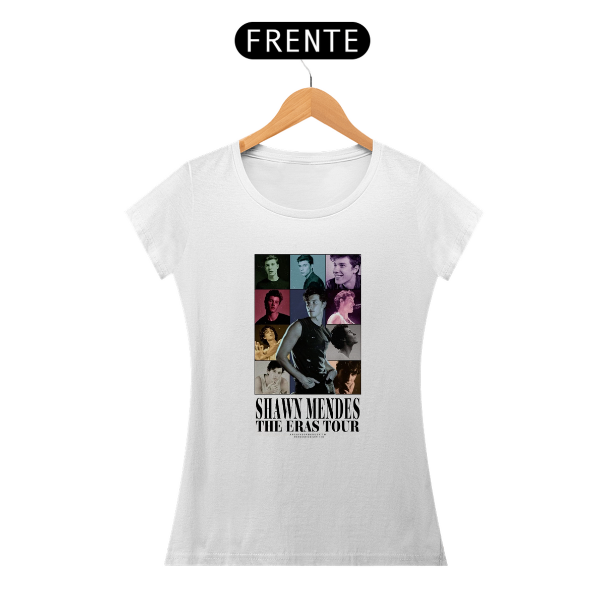 Nome do produto: Camiseta Feminina Shawn