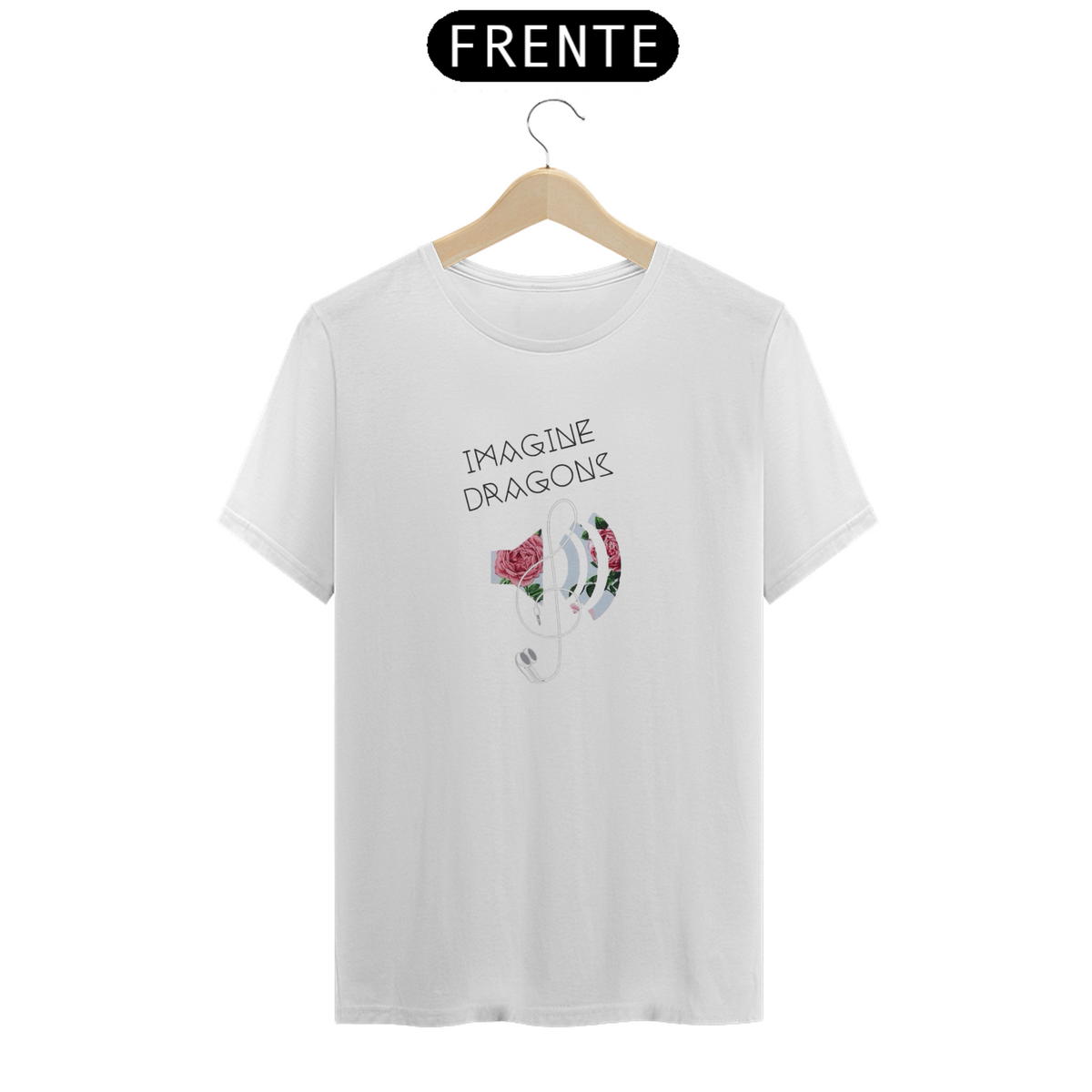 Nome do produto: Camiseta Masculina Imagine