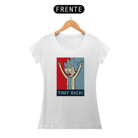 Camiseta Feminina Tiny Rick