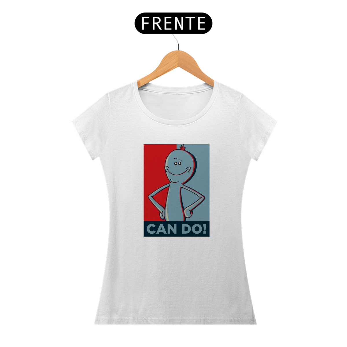 Nome do produto: Camiseta Feminina Can do