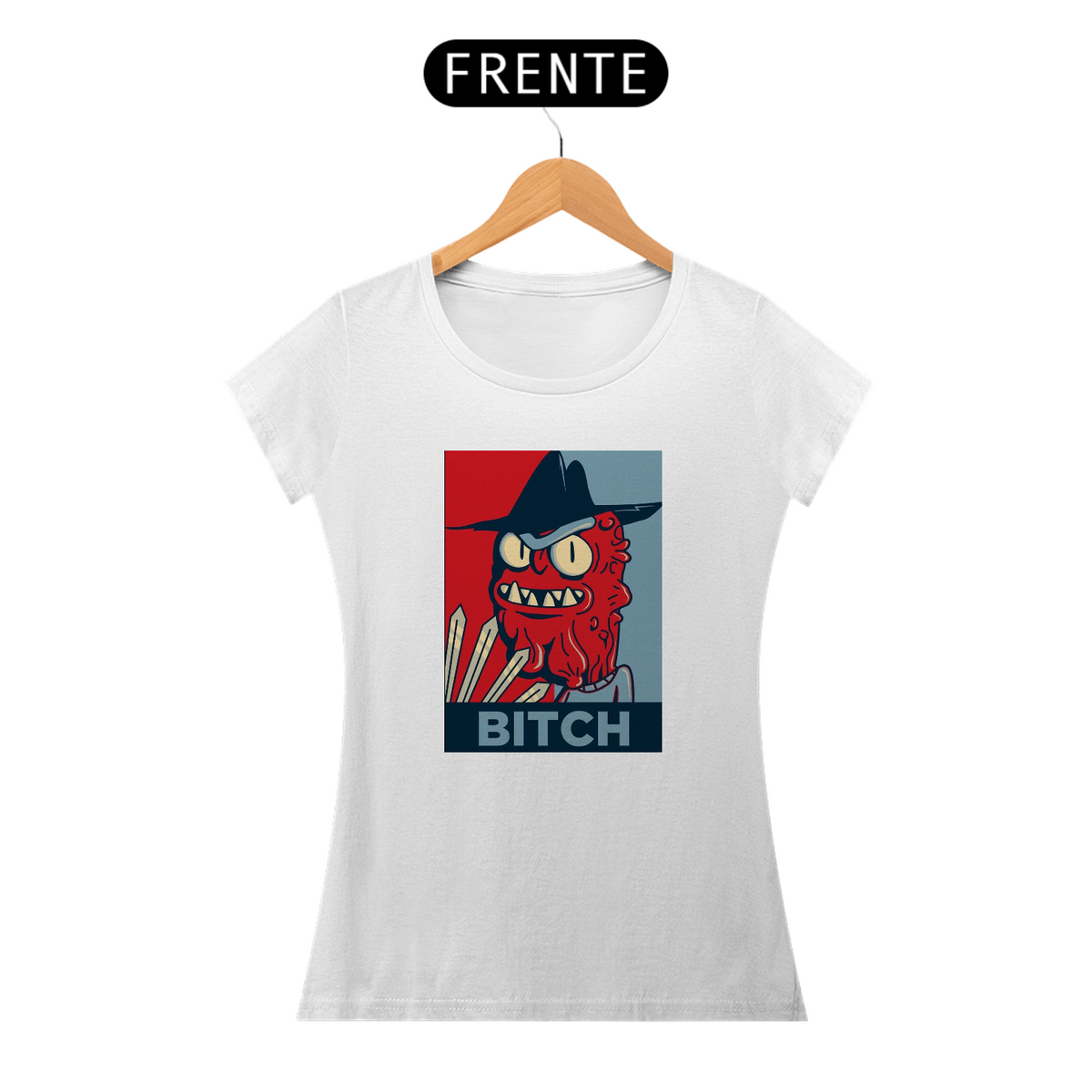 Nome do produto: Camiseta Feminina Bitch