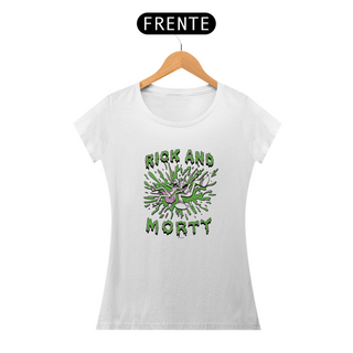 Nome do produtoCamiseta Feminina Rick and Morty