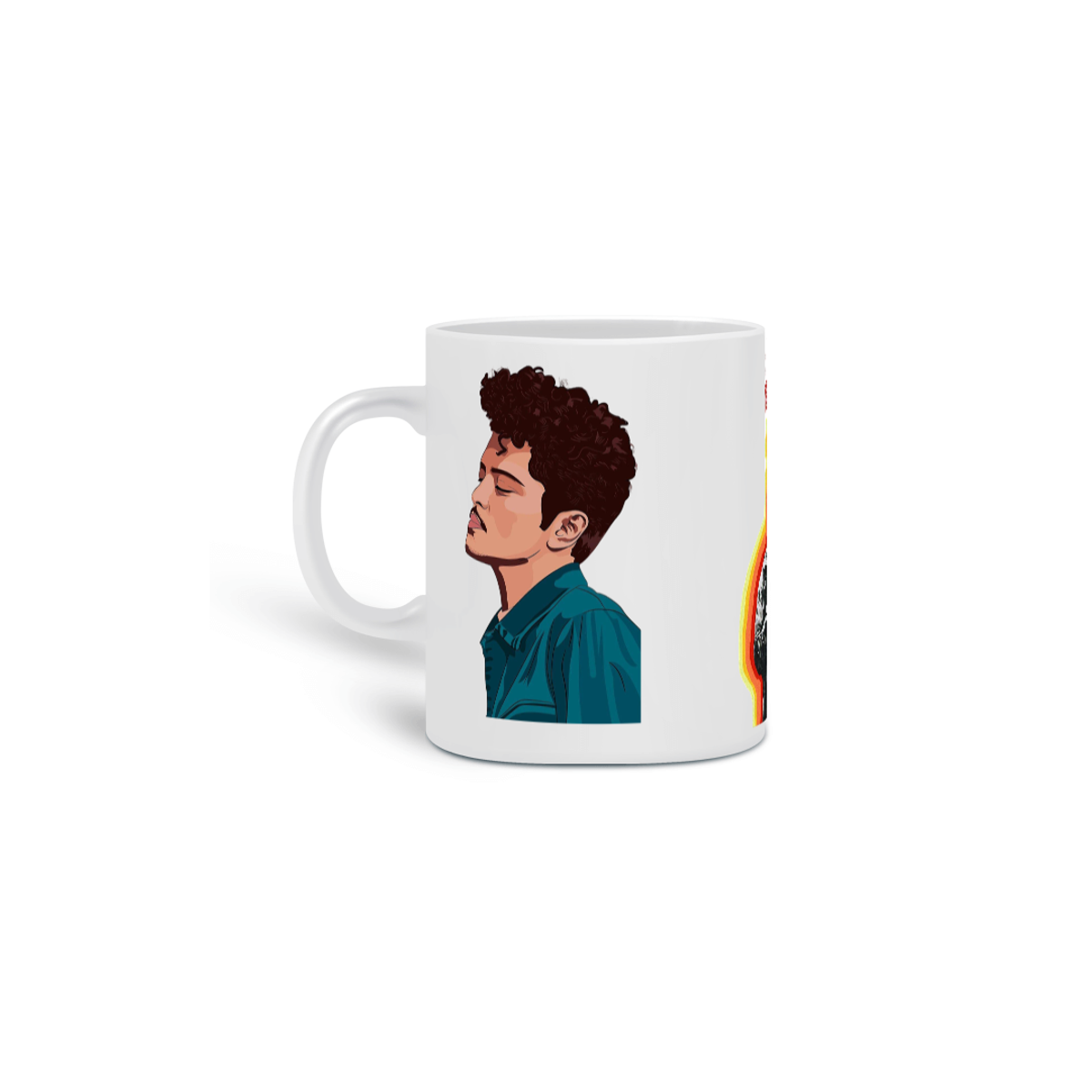 Nome do produto: Caneca Bruno Mars