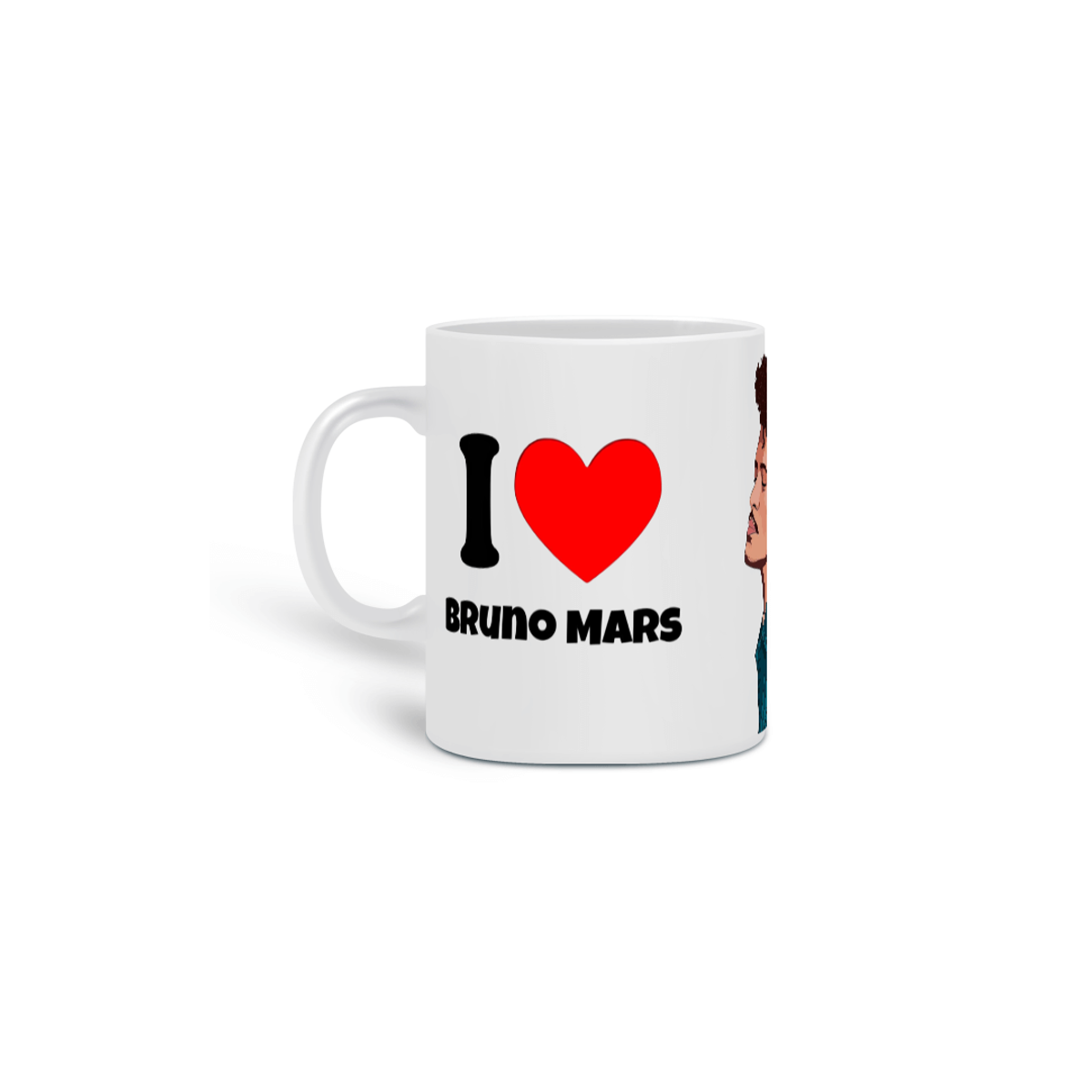 Nome do produto: Caneca Bruno Mars