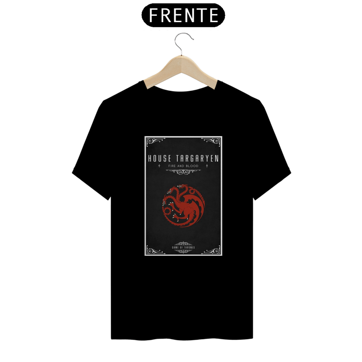 Nome do produto: Camiseta targaryen