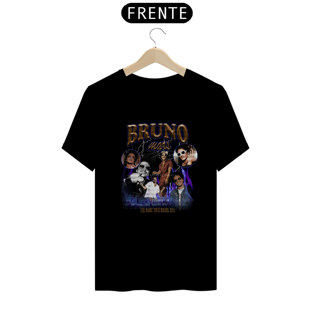 Nome do produto: Camiseta Bruno Mars