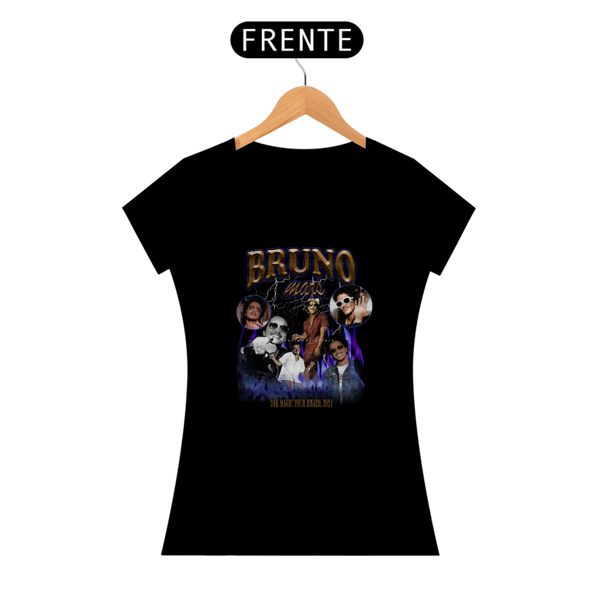 Nome do produto: Camiseta feminina Bruno