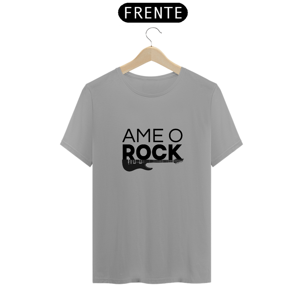 Nome do produto: Camiseta Ame o Rock