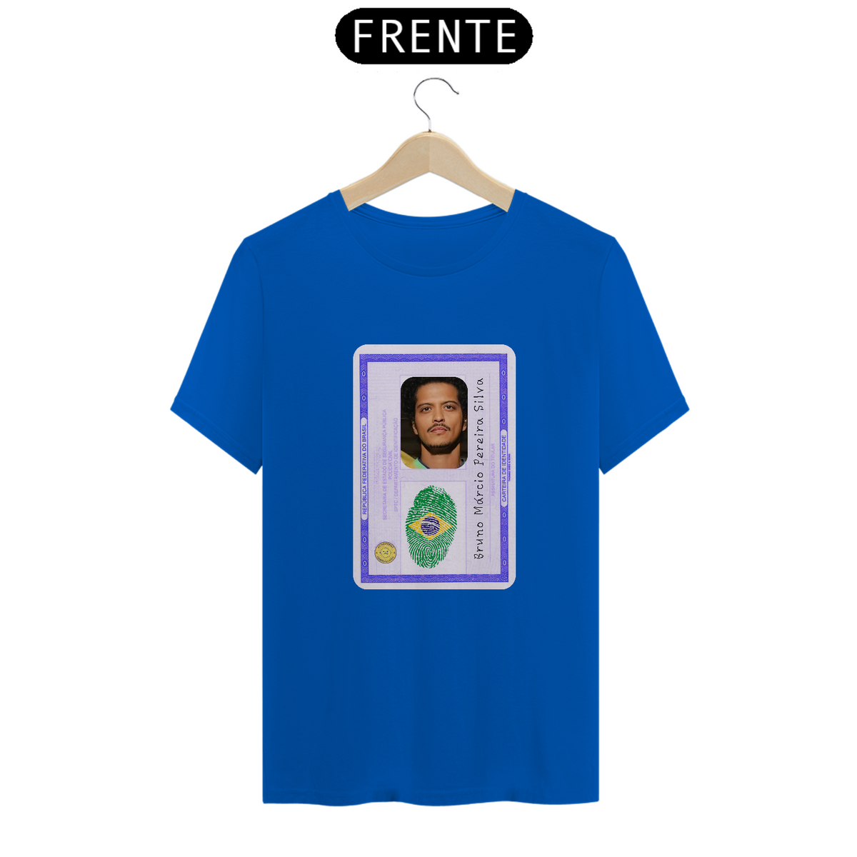 Nome do produto: Camiseta Bruninho RG Azul