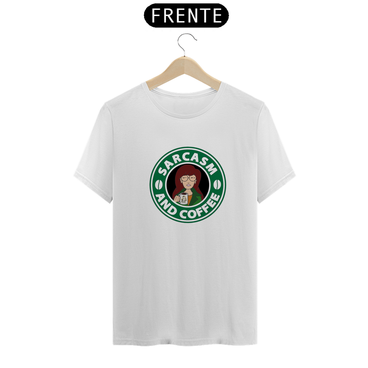 Nome do produto: Camiseta Sarcasm and coffee