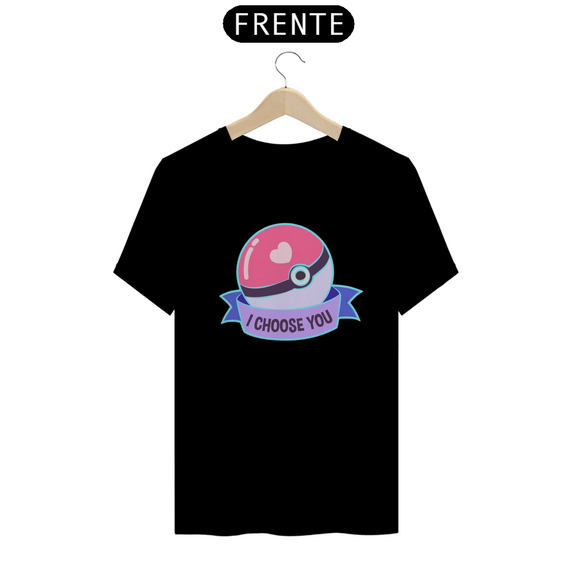 Camiseta Pokebola i choose you