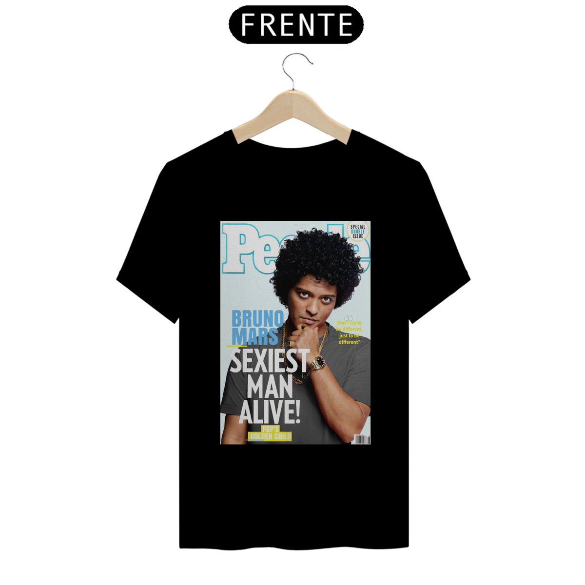 Nome do produto: Camiseta Bruno Mars