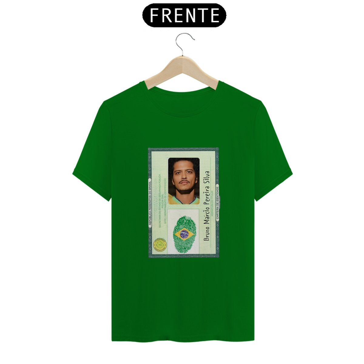 Nome do produto: Camiseta Bruninho RG verde